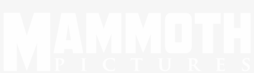 Mammoth Pictures Logo White Transparent M, transparent png