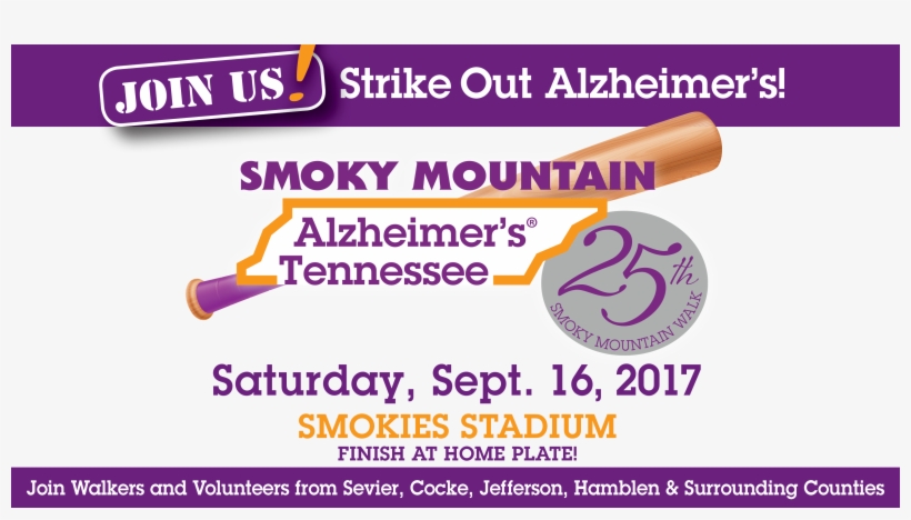 Smoky Mountain Alzheimer's Tennessee Walk - Alzheimer's Tennessee, transparent png