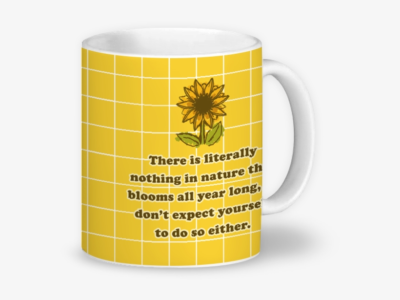 Caneca Sunflower De Alissa Lavinyana - Coffee Cup, transparent png