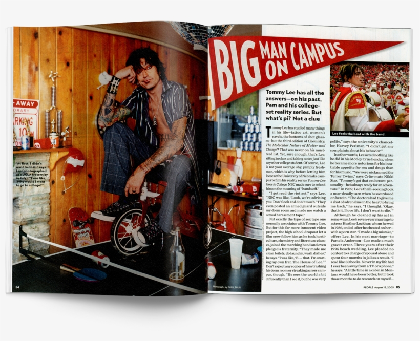 These Special Projects Included The Daily's , Books, - Tommy Lee Goes To College, transparent png