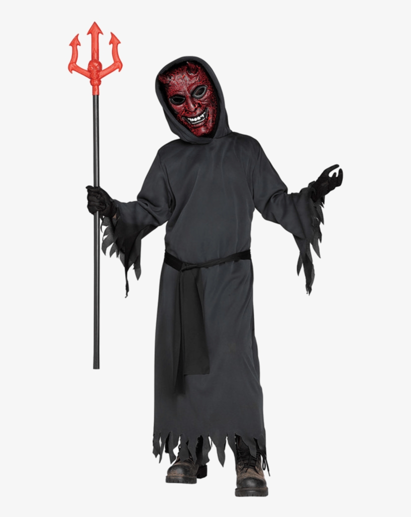 Devil Halloween Costume Boy, transparent png