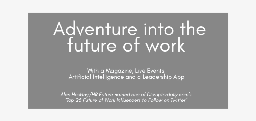 Wording 7 Adventure Into The Future Of Work Disruptordaily - Circle, transparent png