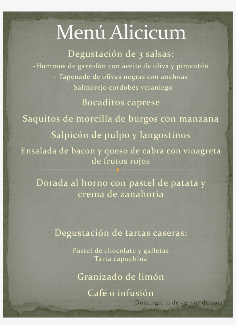 Minuta Menú Alicicum - Commemorative Plaque, transparent png