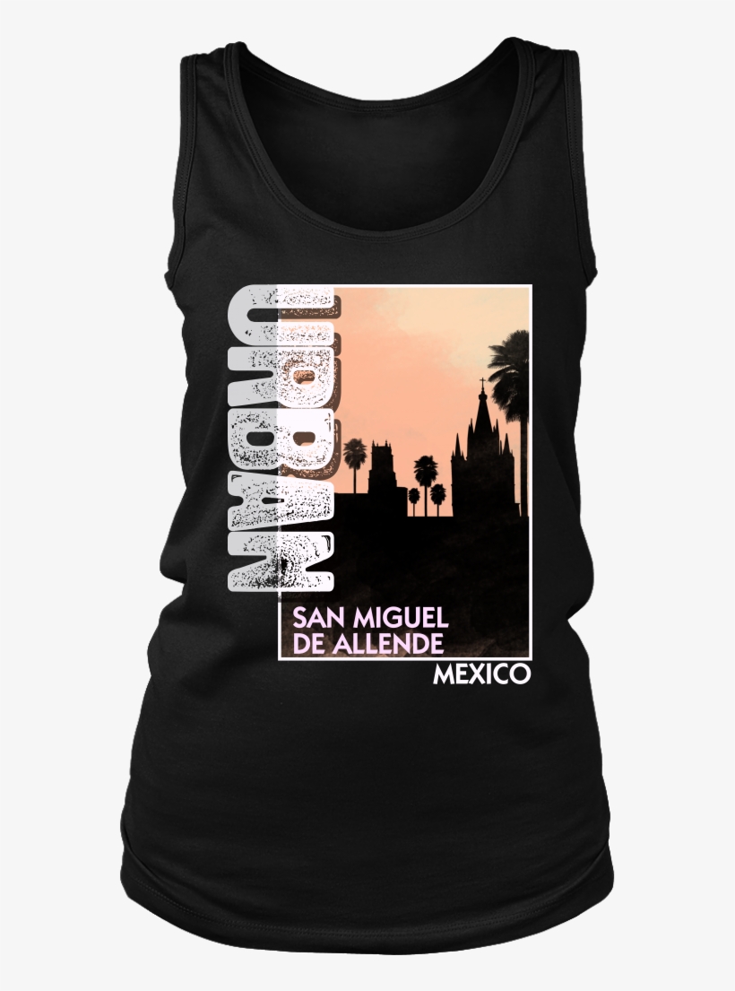 San Miguel Mexico Map Origin Local Urban Home Skyline - Shirt, transparent png