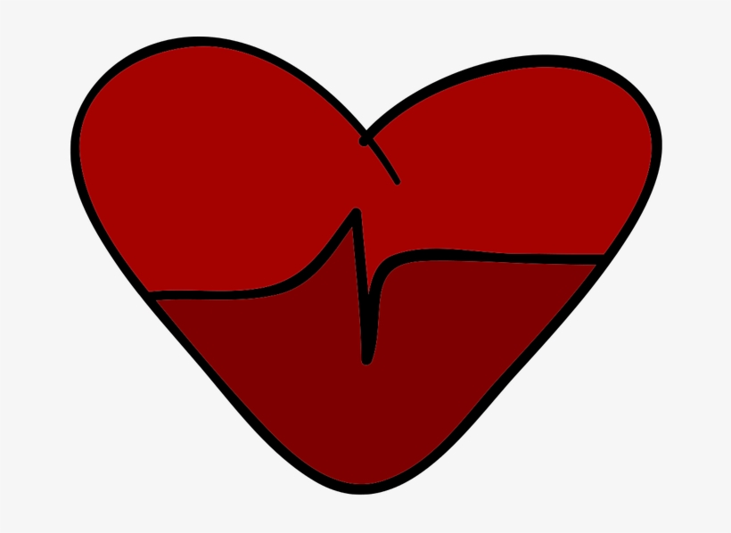Simple Heart Clipart, transparent png