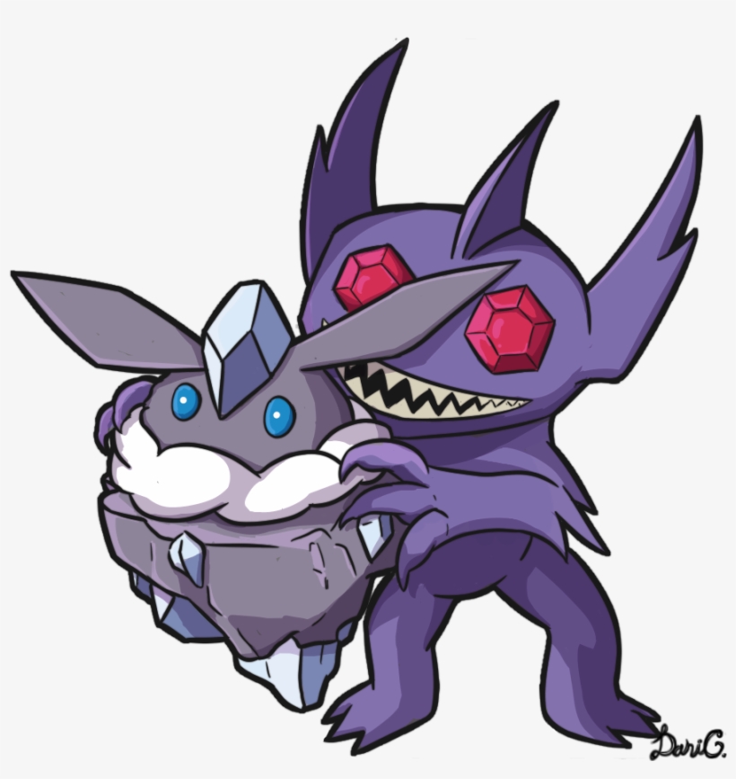 Had To S - Carbink And Sableye, transparent png