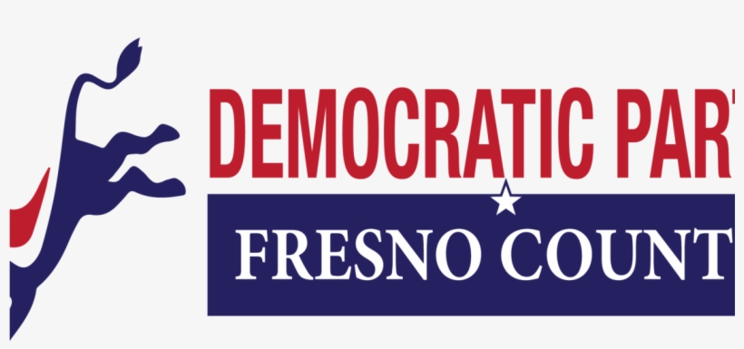Fresno County Dems Logo - Democratic Donkey, transparent png