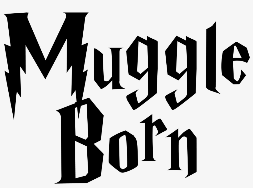 Cutout Idea For A Kids T-shirt Using The Cover And - Muggle Born, transparent png