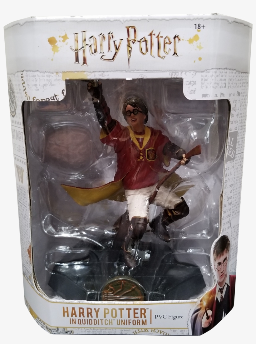 Harry Potter In Quidditch Uniform Pvc Figure - Action Figure, transparent png