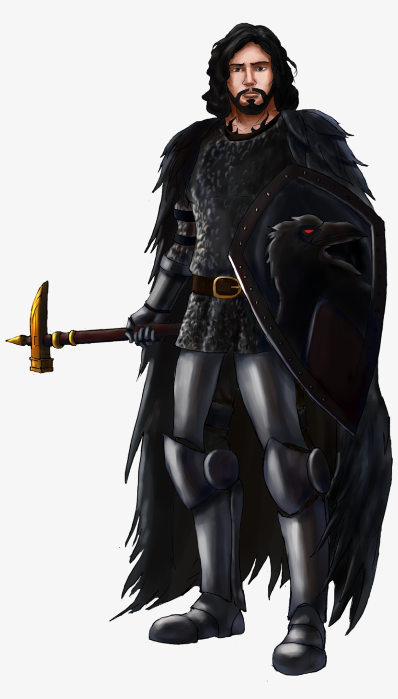 Kyrin, Cleric Of The Raven Queen - Dungeons And Dragon Human Cleric, transparent png