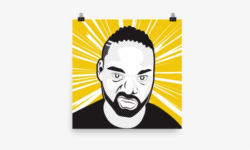 Yellow Vector On Paper Poster - Illustration, transparent png