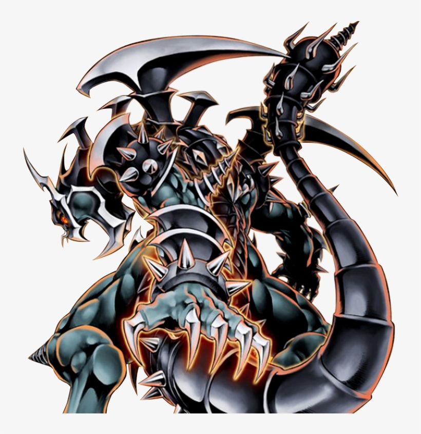 Yugioh Dark Armed Dragon Render, transparent png