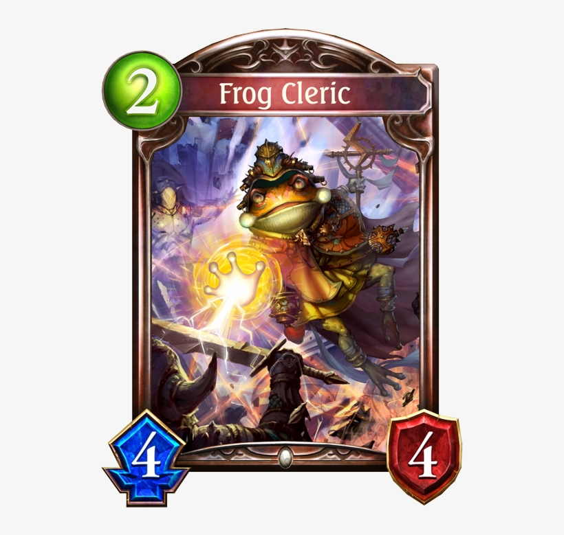 Unevolved Frog Cleric Evolved Frog Cleric - Shadowverse Card, transparent png