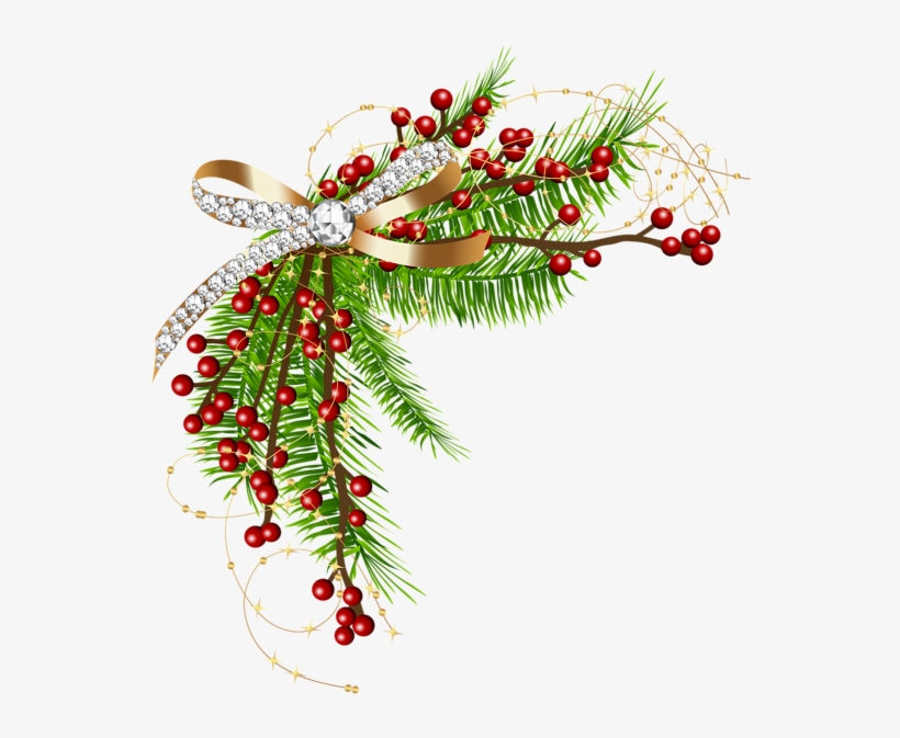 Christmas Decoration And Frames Clip Art Atmosphere - Christmas Decor Png Clipart, transparent png