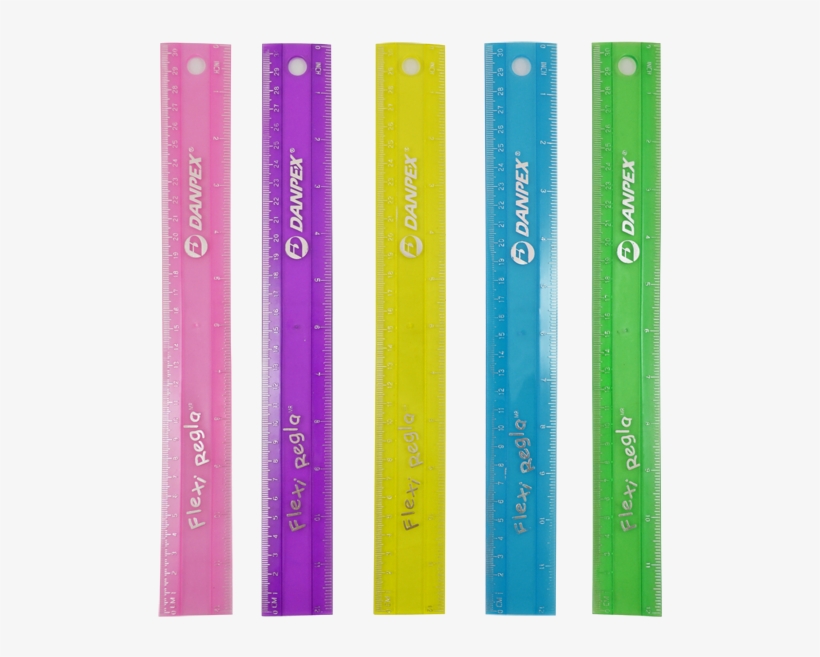 Regla Flexi 30 Cm - Novel, transparent png