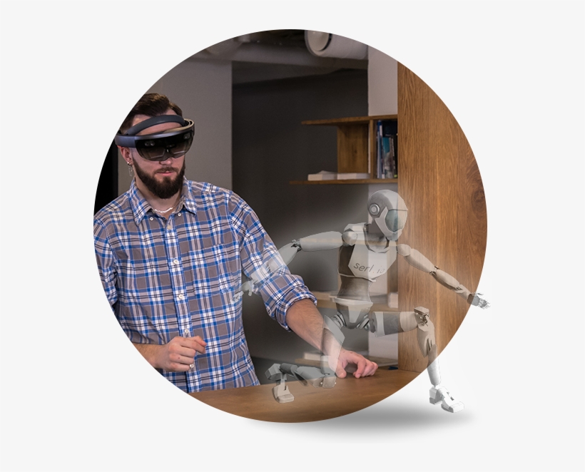 An Augmented Interactive Experience Using The Hololens - Plaid, transparent png