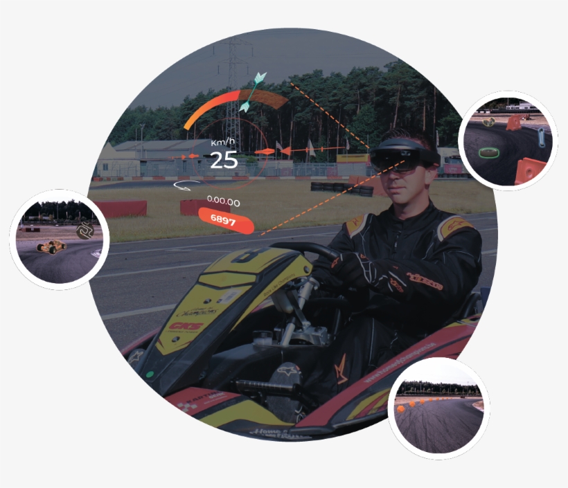 Real-time Coach While Karting - Open-wheel Car, transparent png