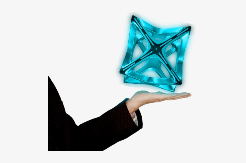 Hololens โฮโลแกรม - Hologram Cube Png, transparent png