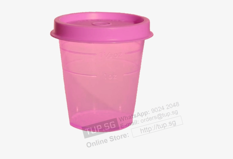 Tupperware Midget 60ml 2oz - Plastic, transparent png