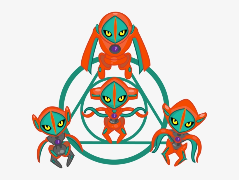 Deoxys Chibi, transparent png