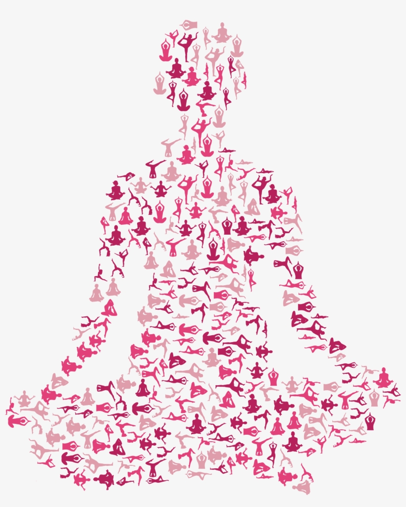 This Free Icons Png Design Of Female Yoga Pose Silhouette, transparent png