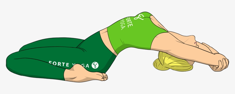 Upward Couch Yoga Pose - Paryankasanas, transparent png