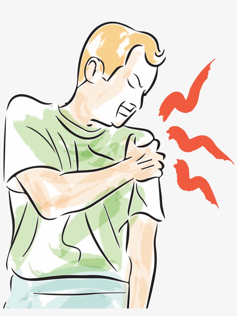 Shoulder Pain Cropped, transparent png