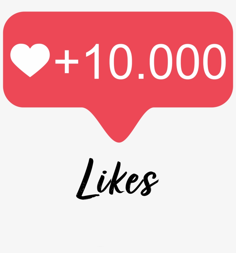 000 Instagram Photo Likes - Graphic Design, transparent png