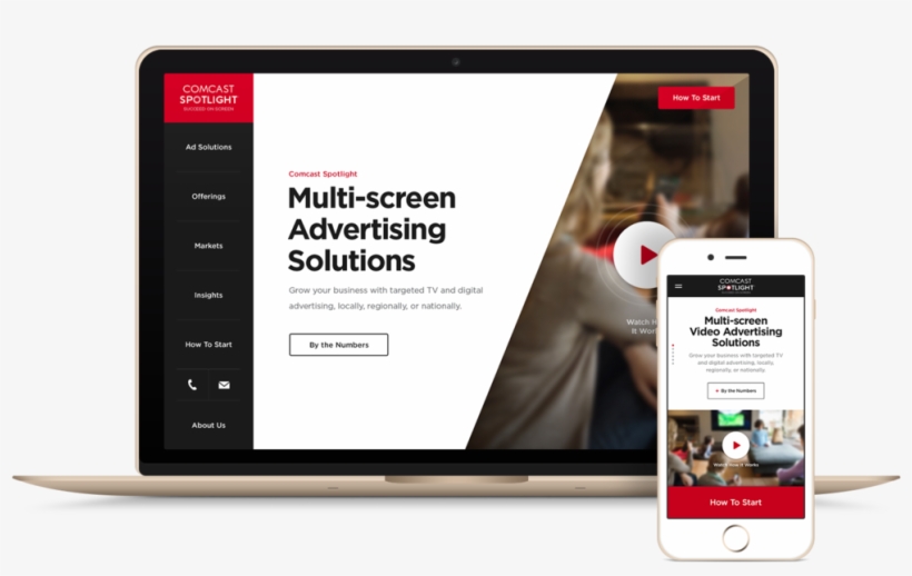 Comcast Spotlight All Devices, transparent png