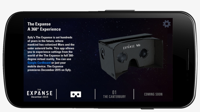Expanse Vr Android App - Tablet Computer, transparent png