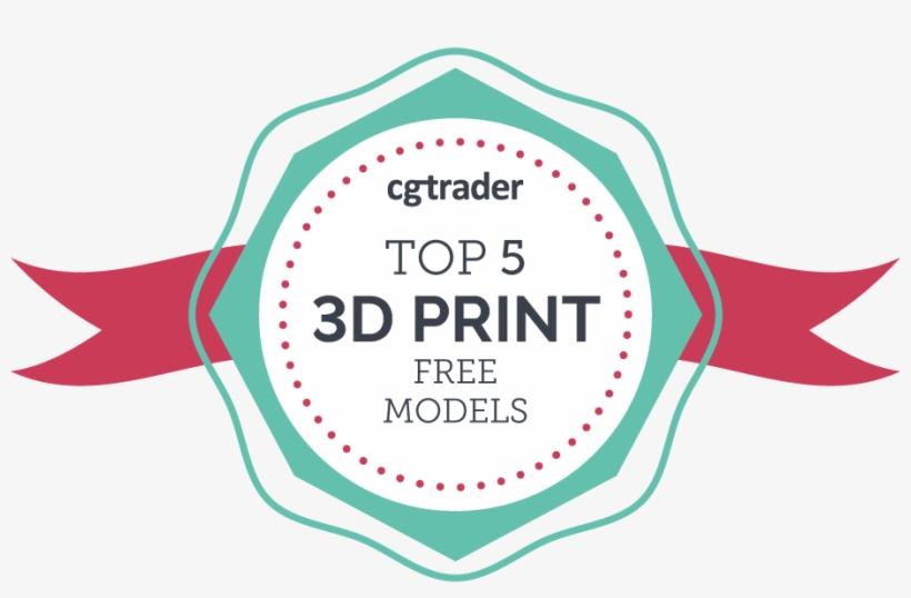 Picked Among The Top 5 In Cgtrader's Top 5 Free 3d - Cgtrader, transparent png