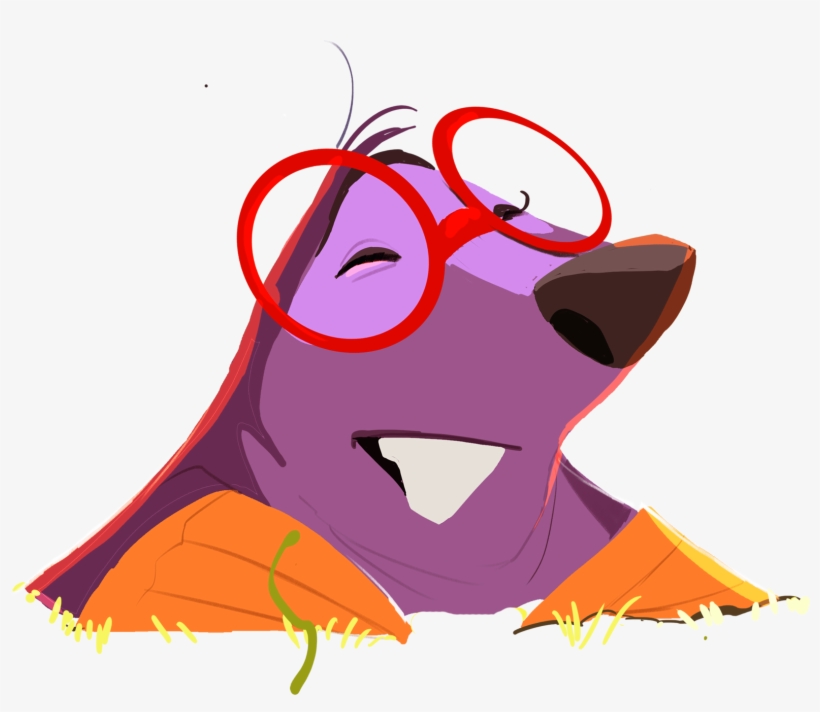 The Mole Is The Master Of All Things Underground - Cartoon, transparent png