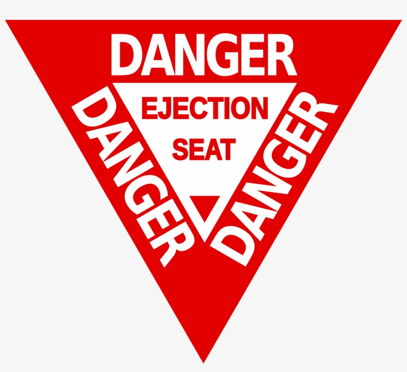 Open - Danger Ejection Seat Png, transparent png