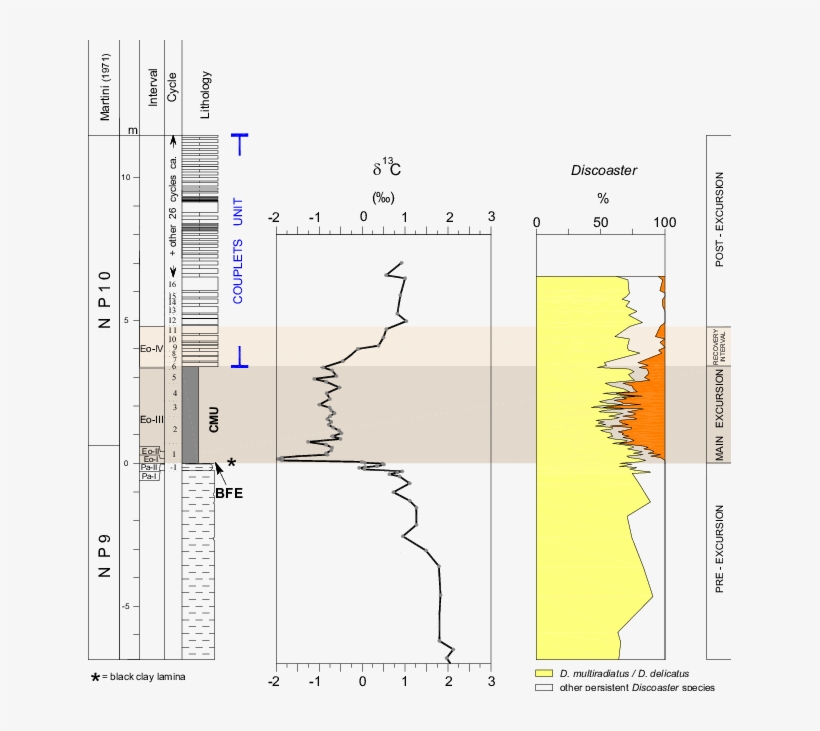 Abundance Patterns Of Calcareous Nannoplankton Excursion - Diagram, transparent png