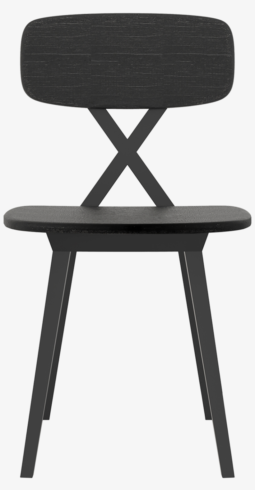 01 Qeeboo X Chair Without Cushion By Nika - X Chair Qeeboo, transparent png