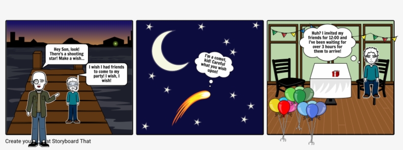 Wishing Upon A Shooting Star - Illustration, transparent png
