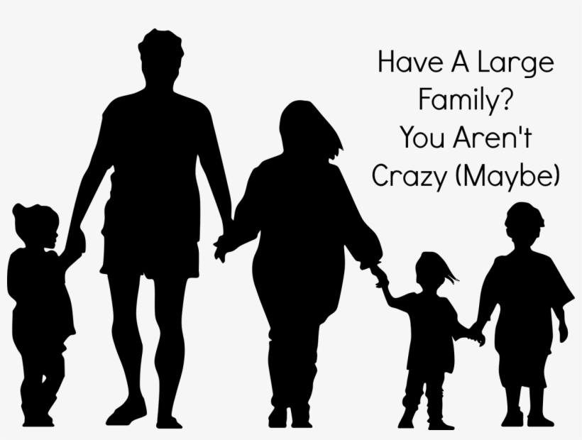 Your Arenu0027t Crazy - Family Silhouette Baby Png, transparent png