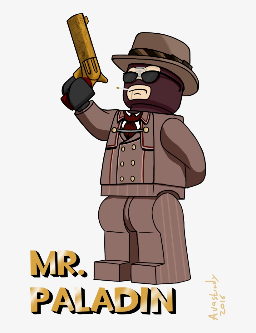23 Dec - Lego Mr Paladin, transparent png