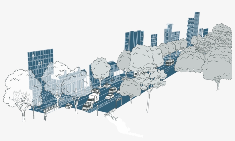 Crossing Points Flora And Fauna City Views - Cityscape, transparent png