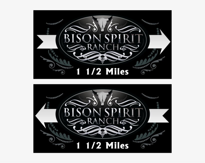 Bison Spirit Ranch - Calligraphy, transparent png