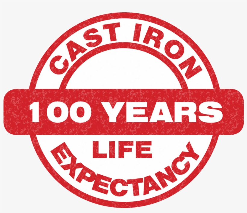 Cast Iron Stamp 100 Yrs - Circle, transparent png
