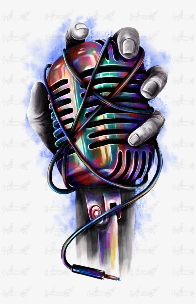 Music Revolution - Microphone Man Shirts, transparent png