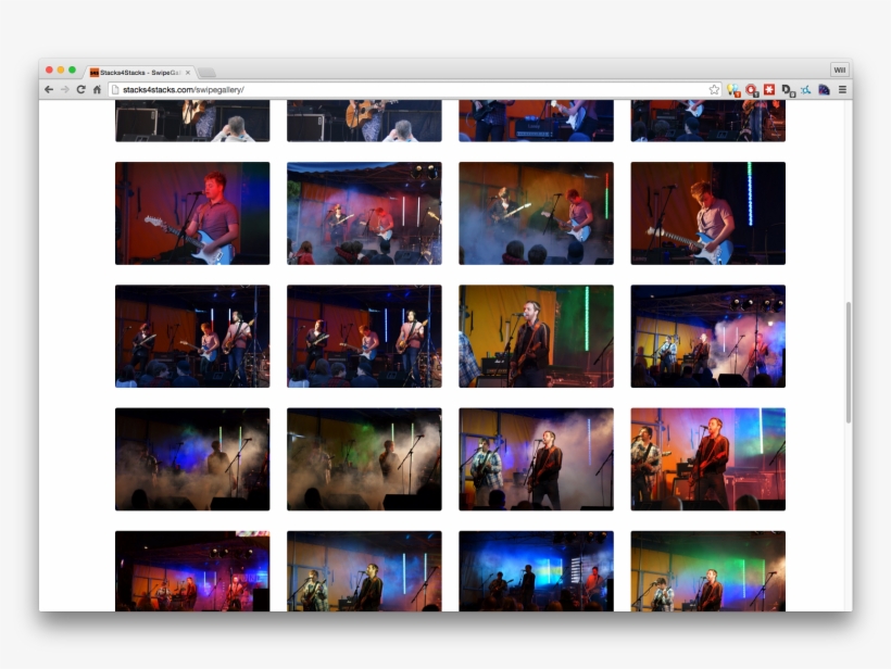 Introducing Swipegallery For Stacks - Collage, transparent png