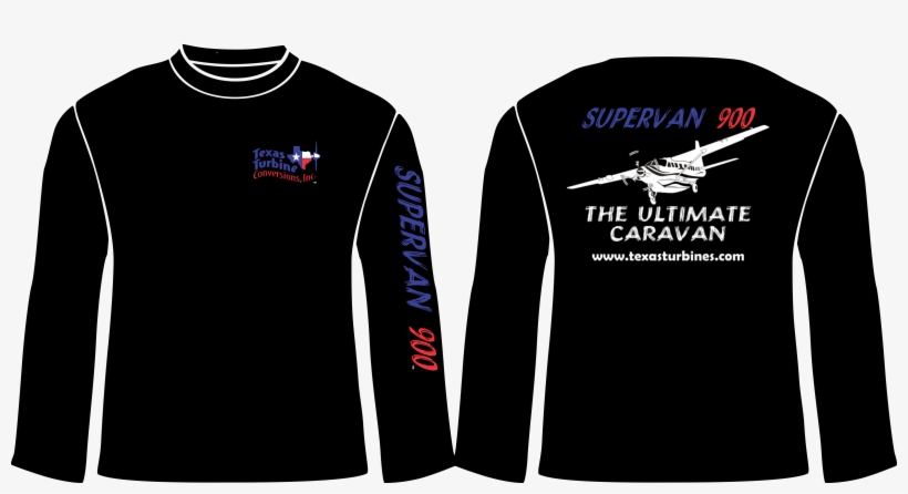 Supervan - Long-sleeved T-shirt, transparent png