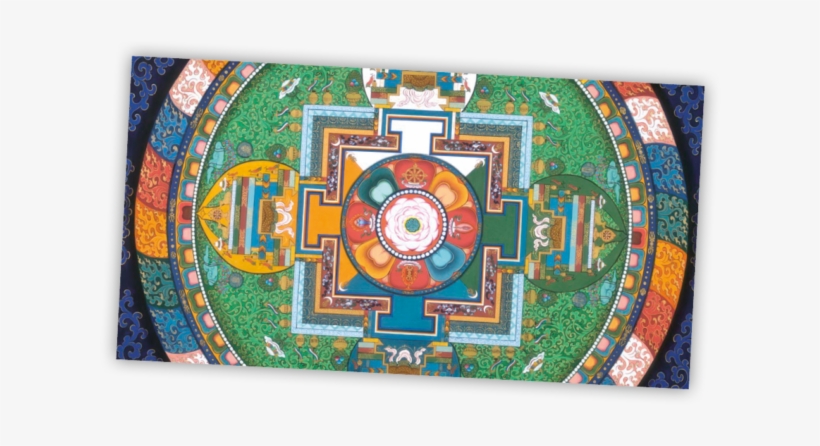 Marta Mezzino - Four Pathways Tibetan Mandala, transparent png