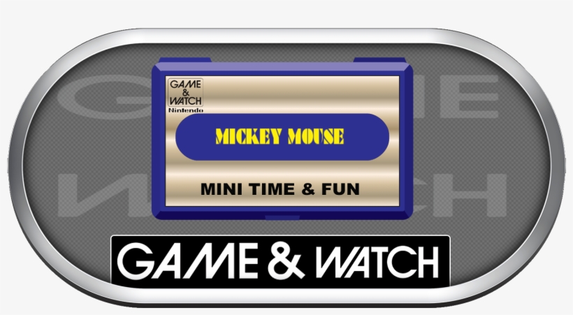 Game & Watch Silver Ring Clear Game Logo Set, Credit - Game & Watch, transparent png