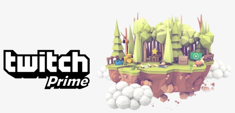 Twitch Prime Free Games Transparent Background - Twitch.tv, transparent png