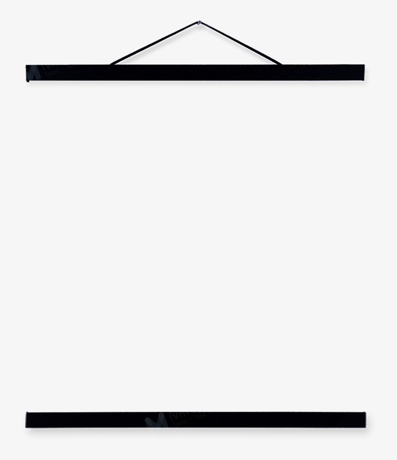 Magnet Poster Hanger Black 1 1 Frame - Ni Kanji, transparent png