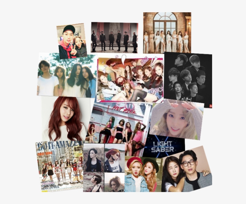 Collage, transparent png