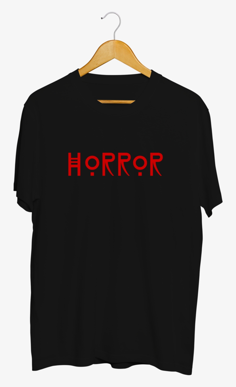 Ahsc Black Horror - Faith Shirt On Hanger, transparent png